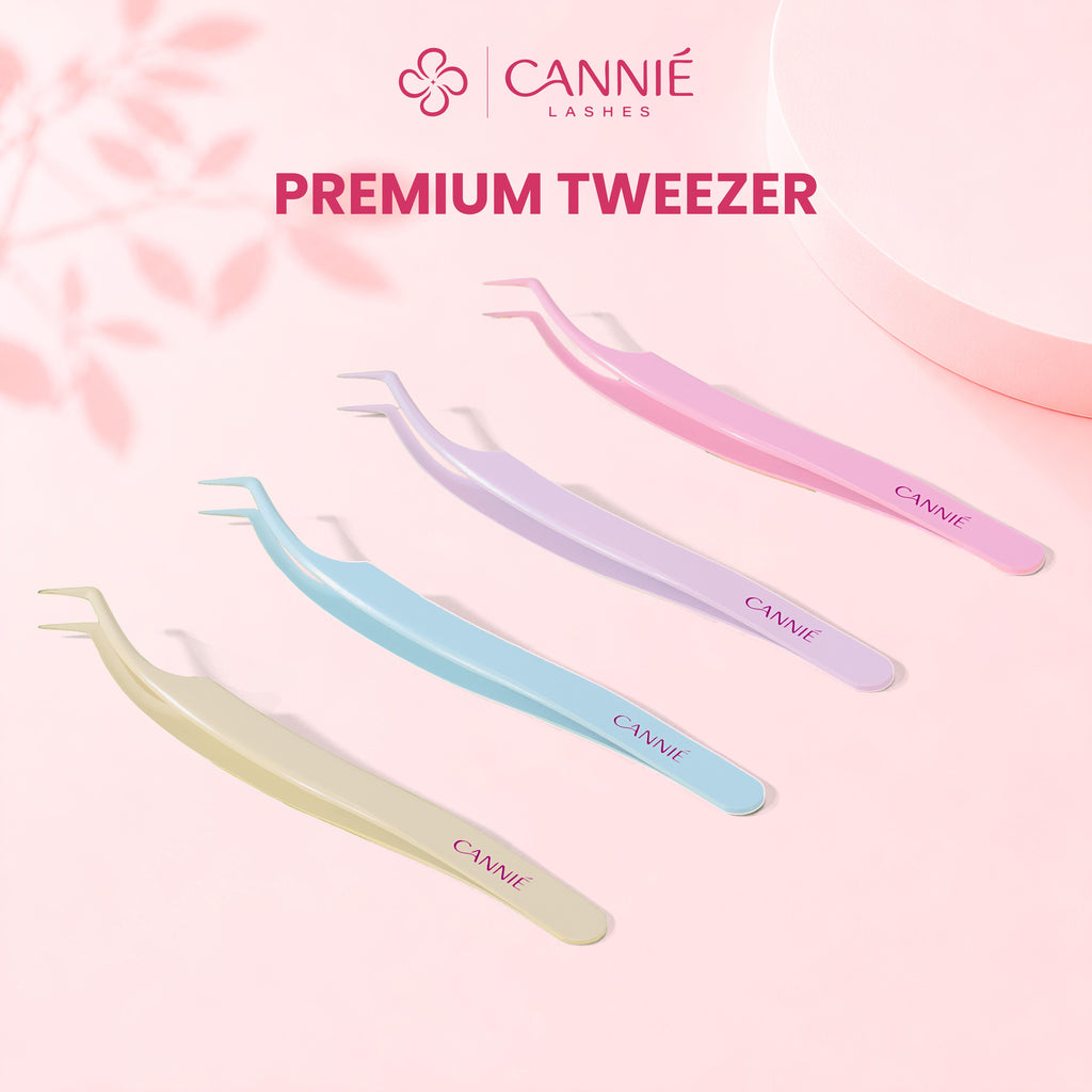 CANNIÉ LASH Anti-Stick Eyelash Tweezer
